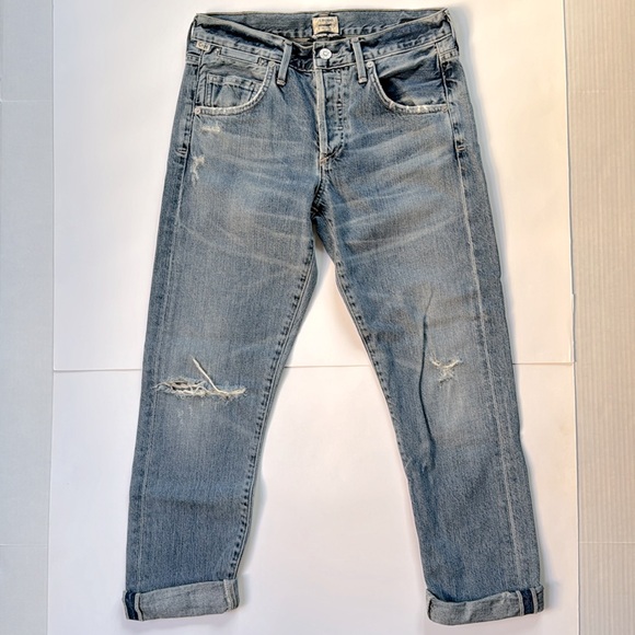 Citizens of Humanity Emerson Slim Fit Boyfriend Jeans Size 24 - Picture 5 of 16